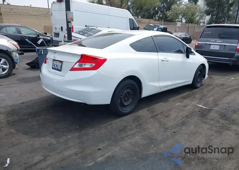 2012 Honda Civic Lx из США, поврежденный, VIN 2HGFG3B56CH544732